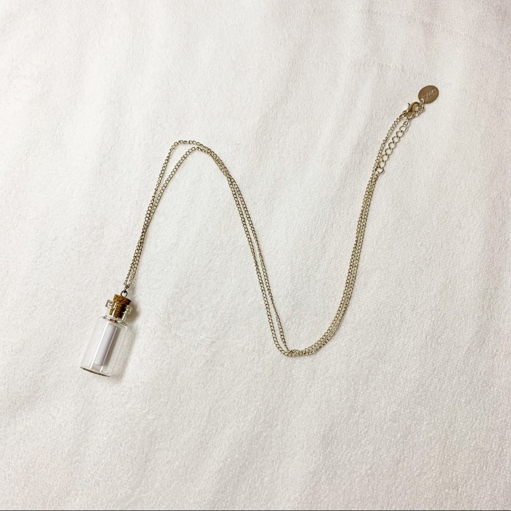 Message In A Bottle Necklace